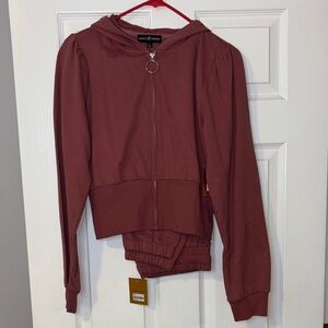 Women's Dusty Rose Two Piece Set